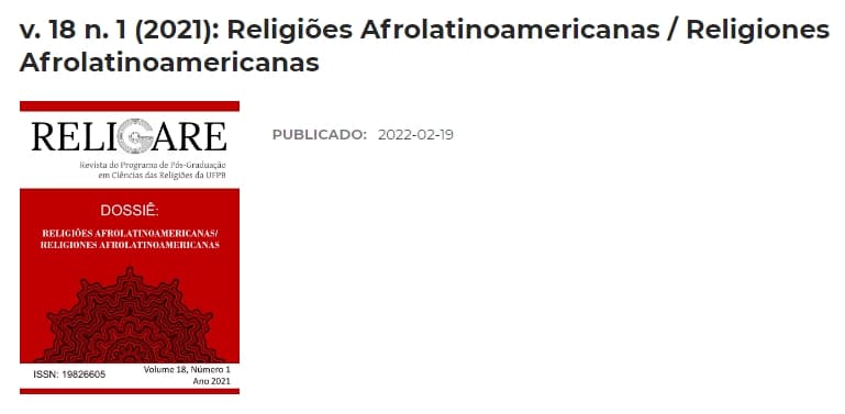 Religiões Afrolatinoamericanas / Religiones Afrolatinoamericanas