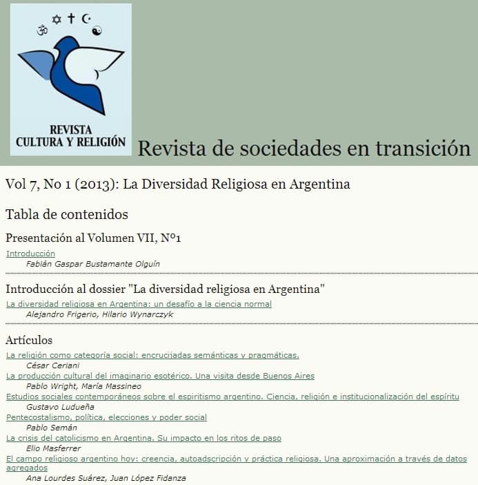 La Diversidad Religiosa en Argentina