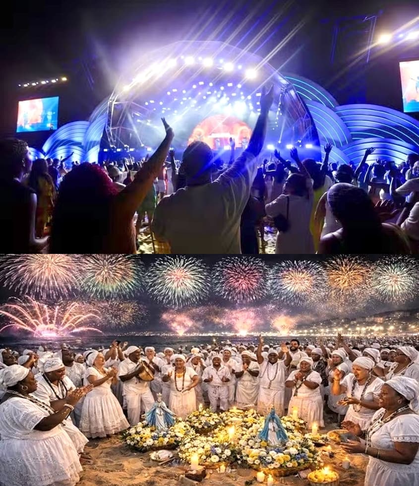 Fotografía documental — ¿Estado laico o favoritismo religioso? El polémico escenario de música evangélica en el Año Nuevo de Río de Janeiro