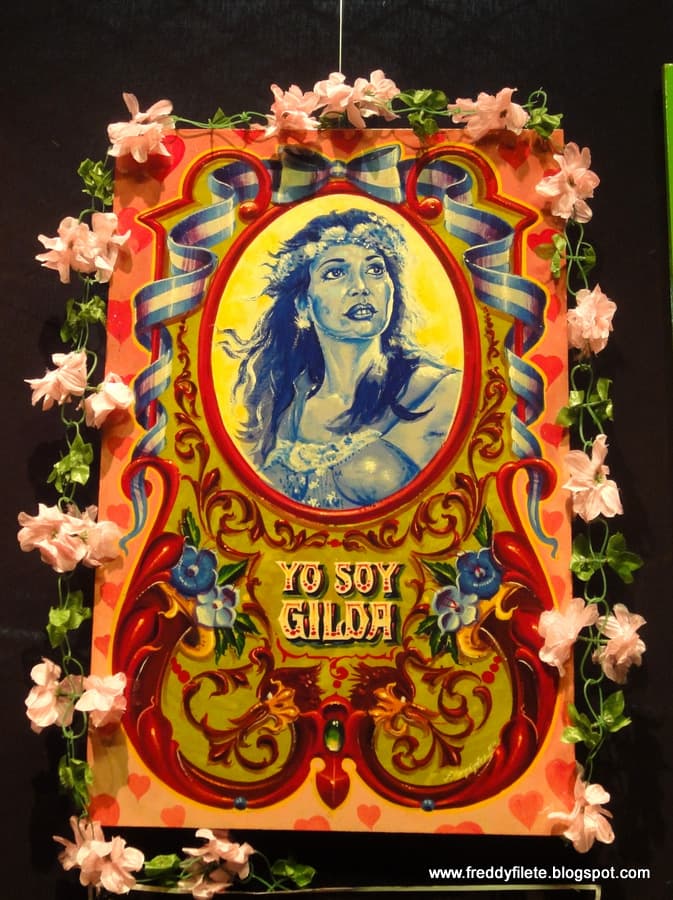Gilda en muestra "Santitos"