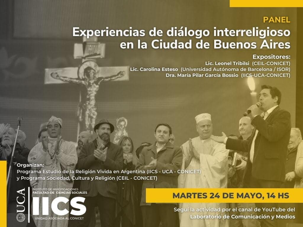 Fotografía documental — Video: Conversatorio «Experiencias de diálogo interreligioso en la ciudad de Buenos Aires»
