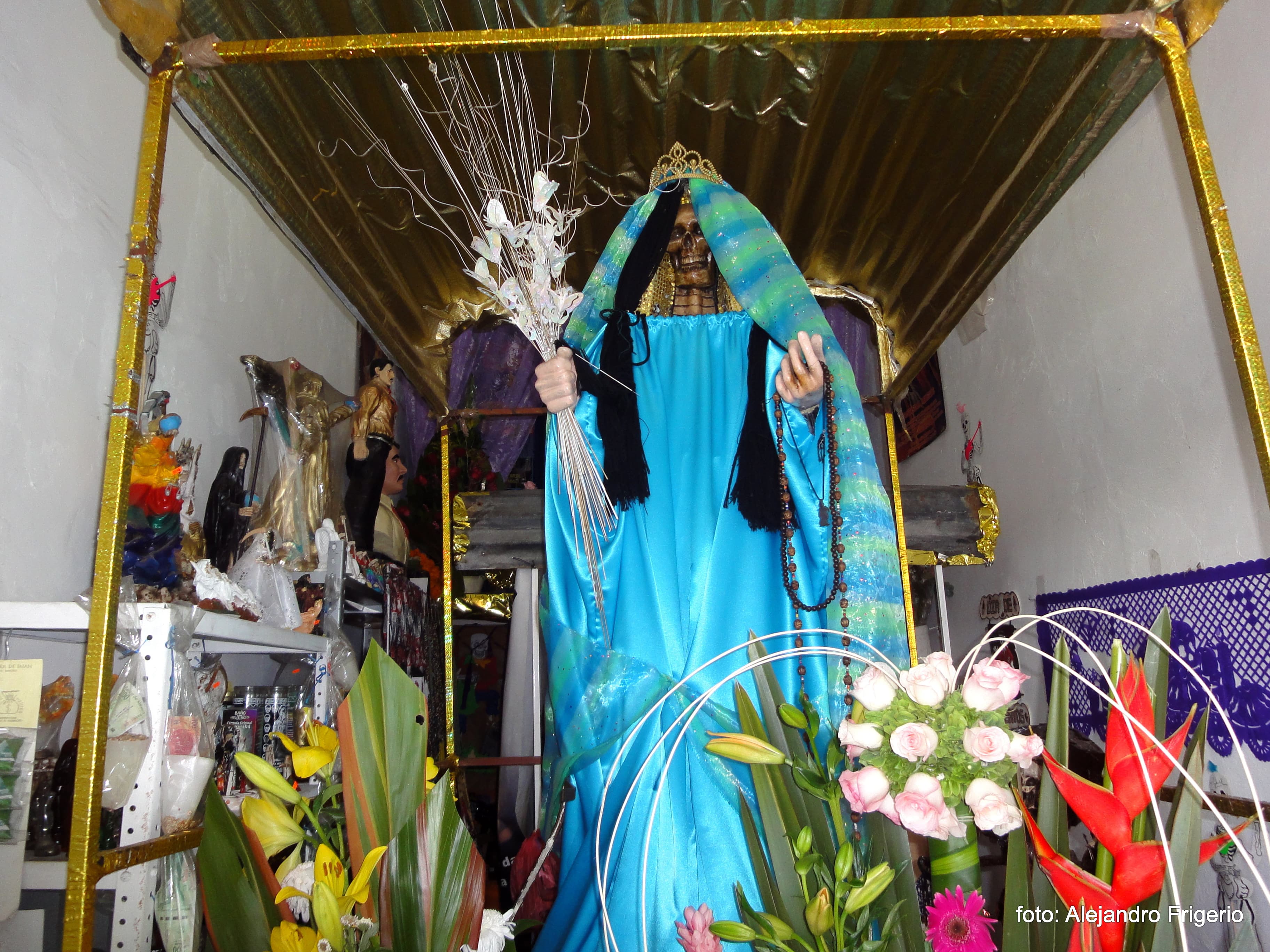 En busca de La Santa Muerte en el DF