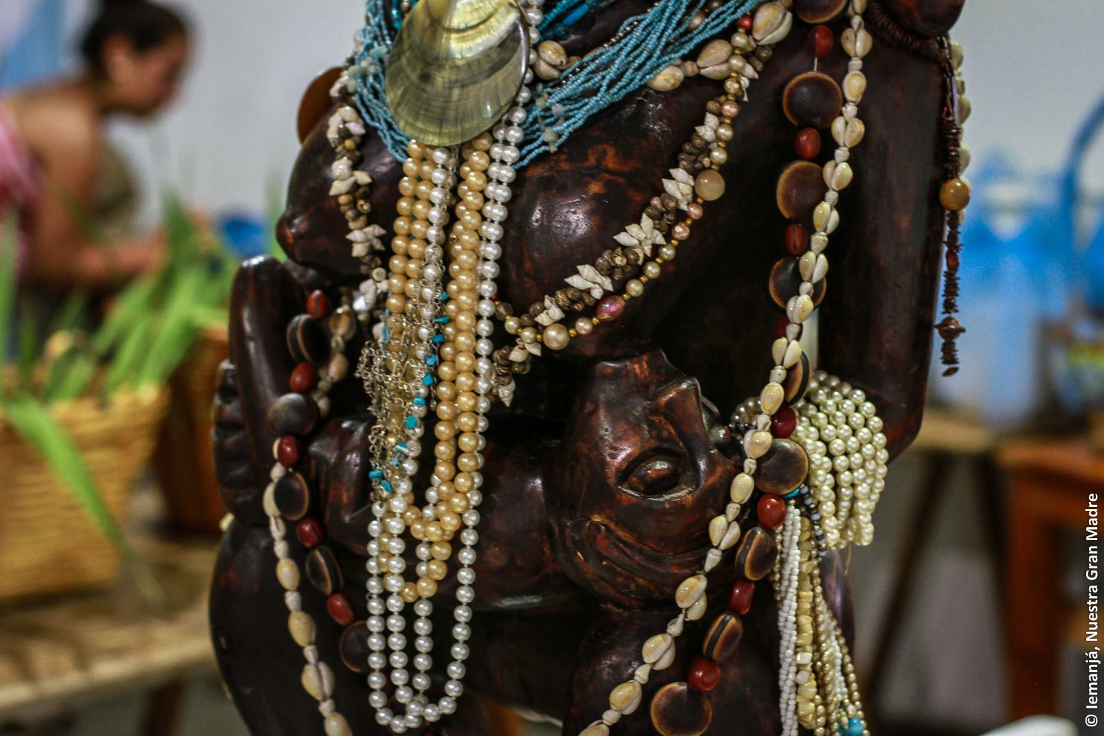 Iemanjá en el Reino de Iemanjá Bomi  (Foto: Darío La Vega)