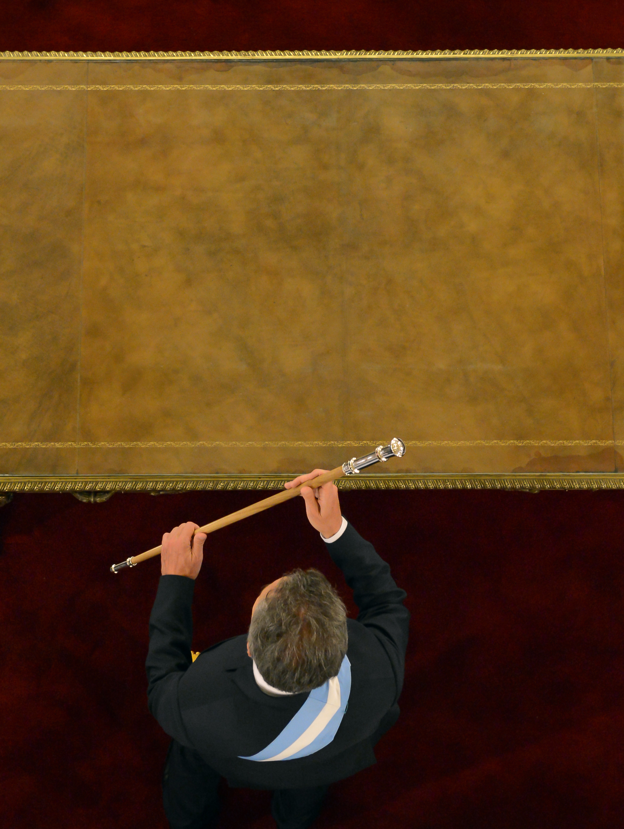 Asunción de Macri. Foto: Presidencia de la Nación.