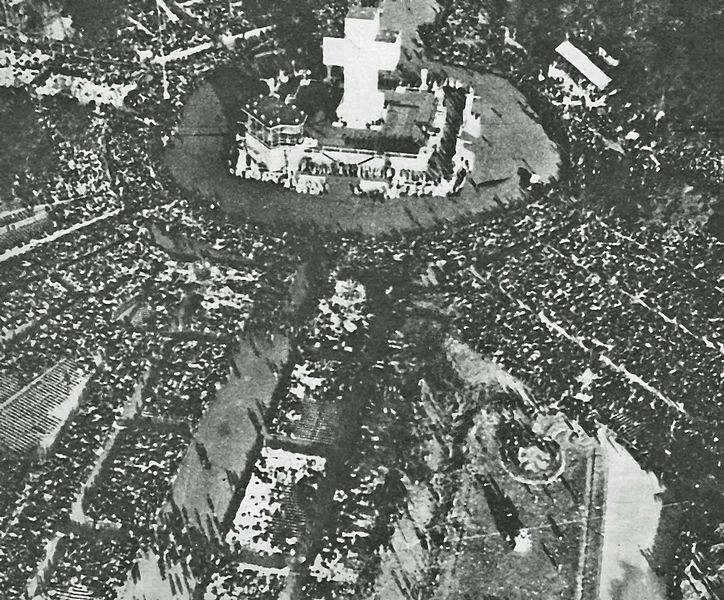 Congreso Eucarístico 1934. Foto: Revista El Hogar
