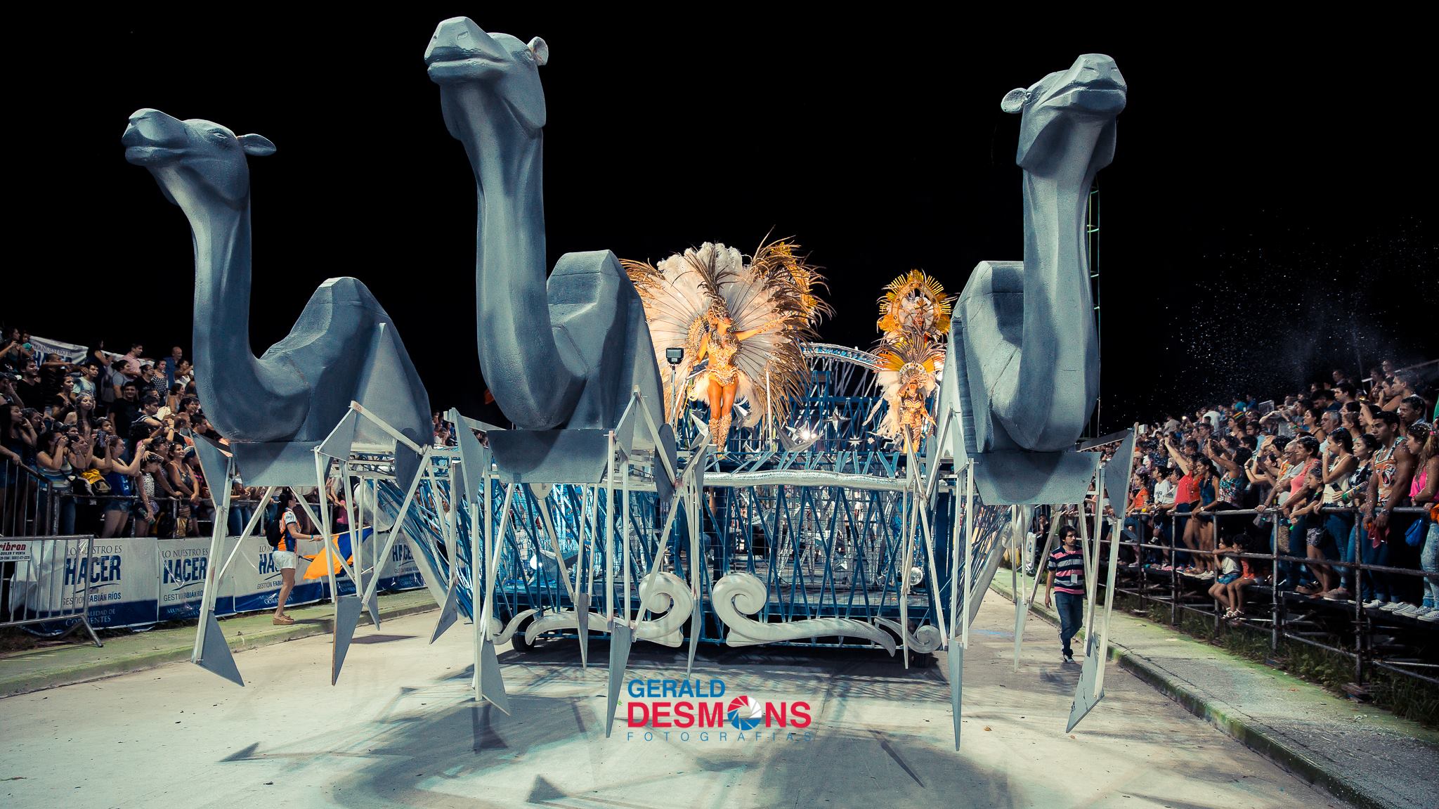 Carroza camellos de reyes magos