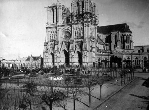 Construcción Basílica de Luján. Foto: www.corazones.org